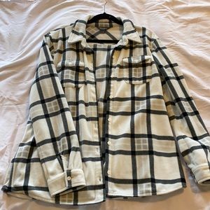 Eddie Bauer fleece button-down